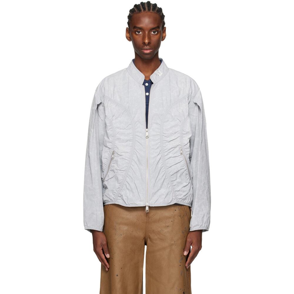 Ader Error Ruched Bomber Jacket - L - image 1